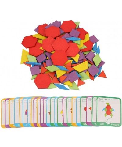 Children Puzzle Toy Colorful Wooden Puzzle Board Set Kids Children Toddlers Educational Game Play Toys $21.35 Pegged Puzzles