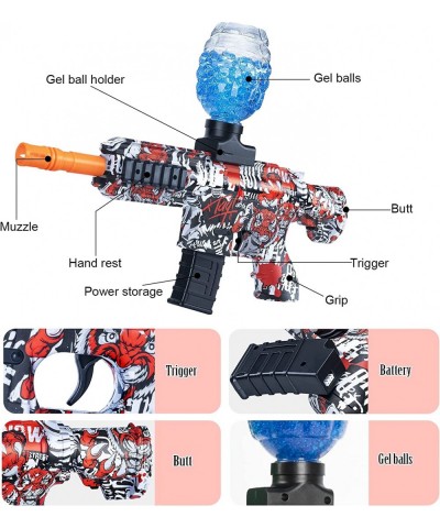 Gel Gun - Splat Gun with 40000 Gel Balls Splatter Ball Gun for Backyard and Outdoor Activities Team Game Gift for Boys and Gi...