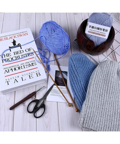 Knitting Kit for Beginners Adults & Kids Knitting Starter Kit Learn to Knit Your Scarf & Hat with Instructions Yarn Bowl Knit...