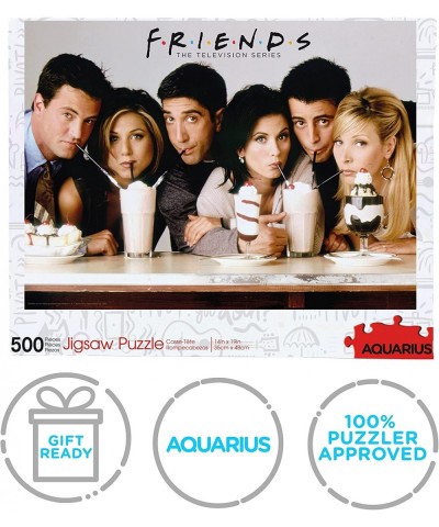 Friends Milkshake Puzzle (500 Piece Jigsaw Puzzle) - Glare Free - Precision Fit - Officially Licensed Friends TV Show Merchan...