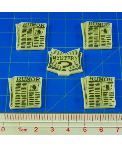 Cthulhu Rumor & Mystery Token Set Ivory (5) $15.84 Game Accessories