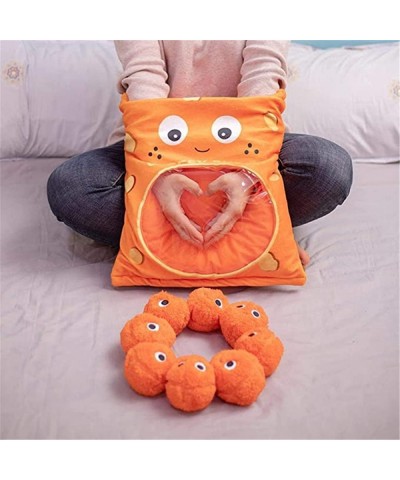 Cheesy Puffs Plush Toy Puff Cheese Puff Stuffed Toy Game Pillow with a Bag of Cheesy Puffs Balls (6 Balls) $57.14 Kids' Plush...