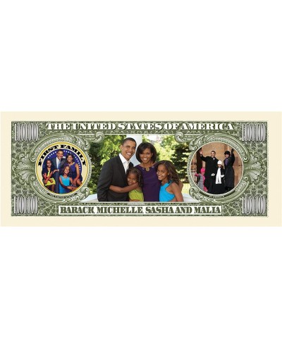 Michelle Obama - First Lady - First Family Million Dollar Bill in Currency Holder $15.83 Gags & Practical Joke Toys