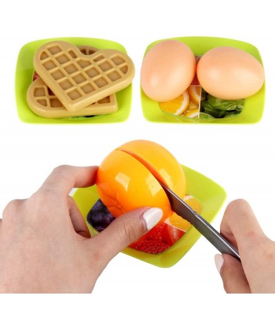 27 Pack Waffle Play Food Toys for Toddlers Kitchen Sets for Kids New Sprouts Waffle Time Variety Toys Gift for Kid Children E...