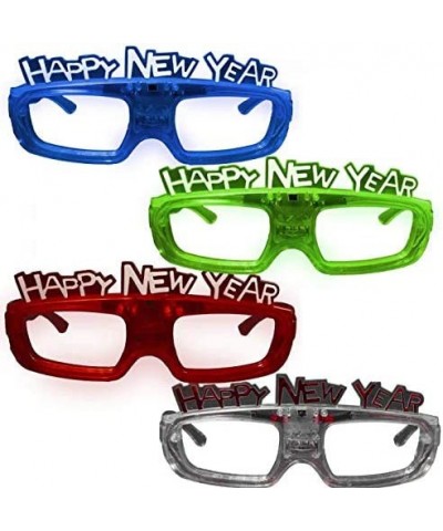 Set of 4 LED Light Up Happy New Year's Glasses $43.89 Kids' Party Favor Sets