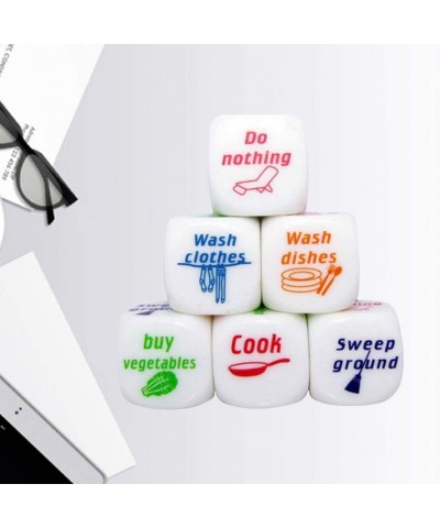 1 Set of Novelty Dice Game Dice Housework Dice Adult Dice Toy for Couple $15.36 Game Accessories