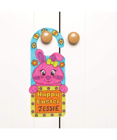 AT508 Easter Color in Door Hangers - Pack of 10 Ideal for Kids' Arts and Crafts Educational Toys Gifts Keepsakes $16.20 Kids'...