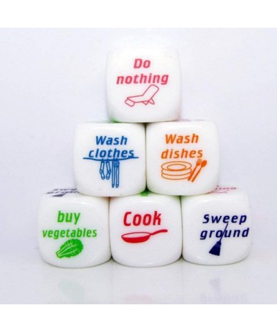 1 Set of Novelty Dice Game Dice Housework Dice Adult Dice Toy for Couple $15.36 Game Accessories