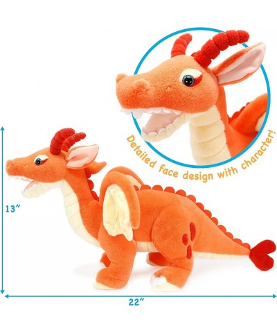 Delilah The Dragon | 22 Inch Stuffed Animal Plush | by Tiger Tale Toys $43.48 Stuffed Animals & Teddy Bears