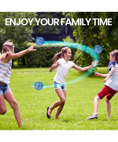 Flying Orb Ball Toys - Flying Ball Magic Fly Boomerang Space Nebula Ball with 360° Rotating LED Lights for Kids Adults Indoor...