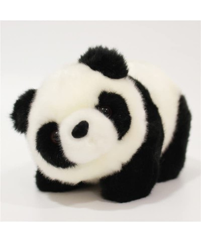 Plush Toy Lying with Crooked Head Panda Stuffed Animal Doll Toy (6.3in) $23.97 Stuffed Animals & Teddy Bears