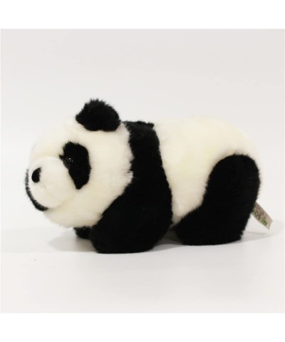 Plush Toy Lying with Crooked Head Panda Stuffed Animal Doll Toy (6.3in) $23.97 Stuffed Animals & Teddy Bears