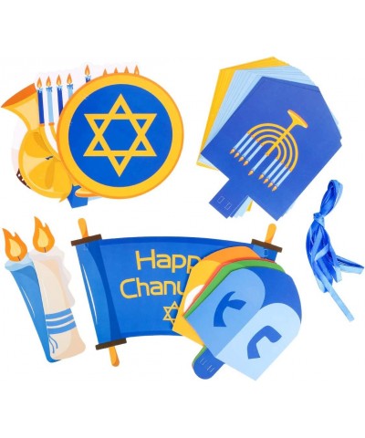 Happy Hanukkah Decorations Paper Banners - Holiday Chanukah Party Supplies Favors $15.05 Kids' Party Decorations