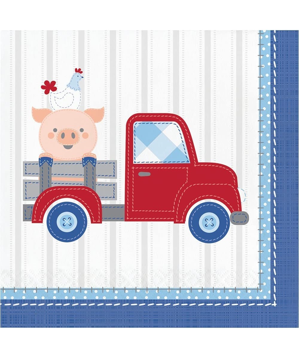 Farmhouse 1st Birthday Boy Napkins 16 ct $16.69 Kids' Party Tableware