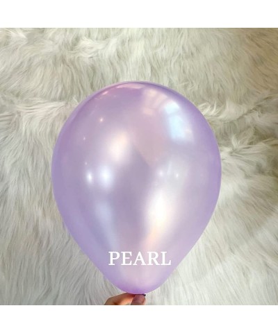 Purple Balloon Garland Arch Kit 130 Pcs Pearl Purple Party Decorations White Lavender Gold Confetti Balloon Arch for Birthday...