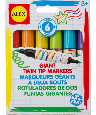 Artist Studio 6 Giant Twin Tip Markers $15.94 Kids' Drawing & Writing Boards