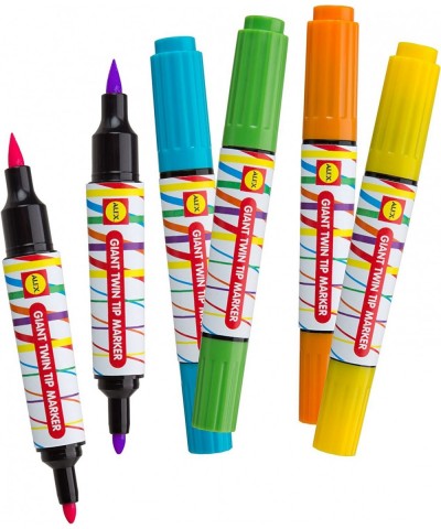 Artist Studio 6 Giant Twin Tip Markers $15.94 Kids' Drawing & Writing Boards