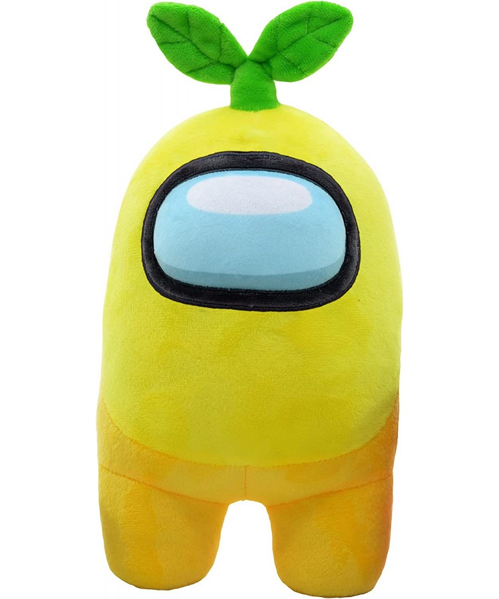 Among Us 12 Inch Plush | Yellow Crewmate with Plant Hat $52.70 Plush Figure Toys