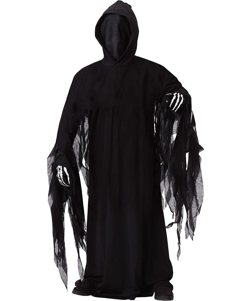 Child's Spooky Death Robe Costume Kid's Dark Reaper Costume $50.25 Kids' Costumes