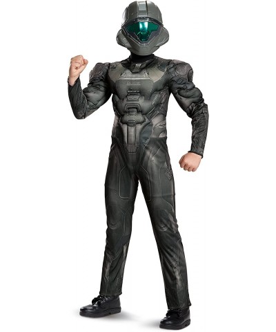 Halo Spartan Buck Classic Muscle Costume Black Medium (7-8) $54.62 Kids' Costumes