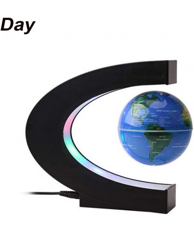 Magnetic Levitation Floating Globe World Map with C Shape Base (Blue 4" Constellations Globe) $64.94 Geographic Globes