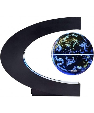 Magnetic Levitation Floating Globe World Map with C Shape Base (Blue 4" Constellations Globe) $64.94 Geographic Globes