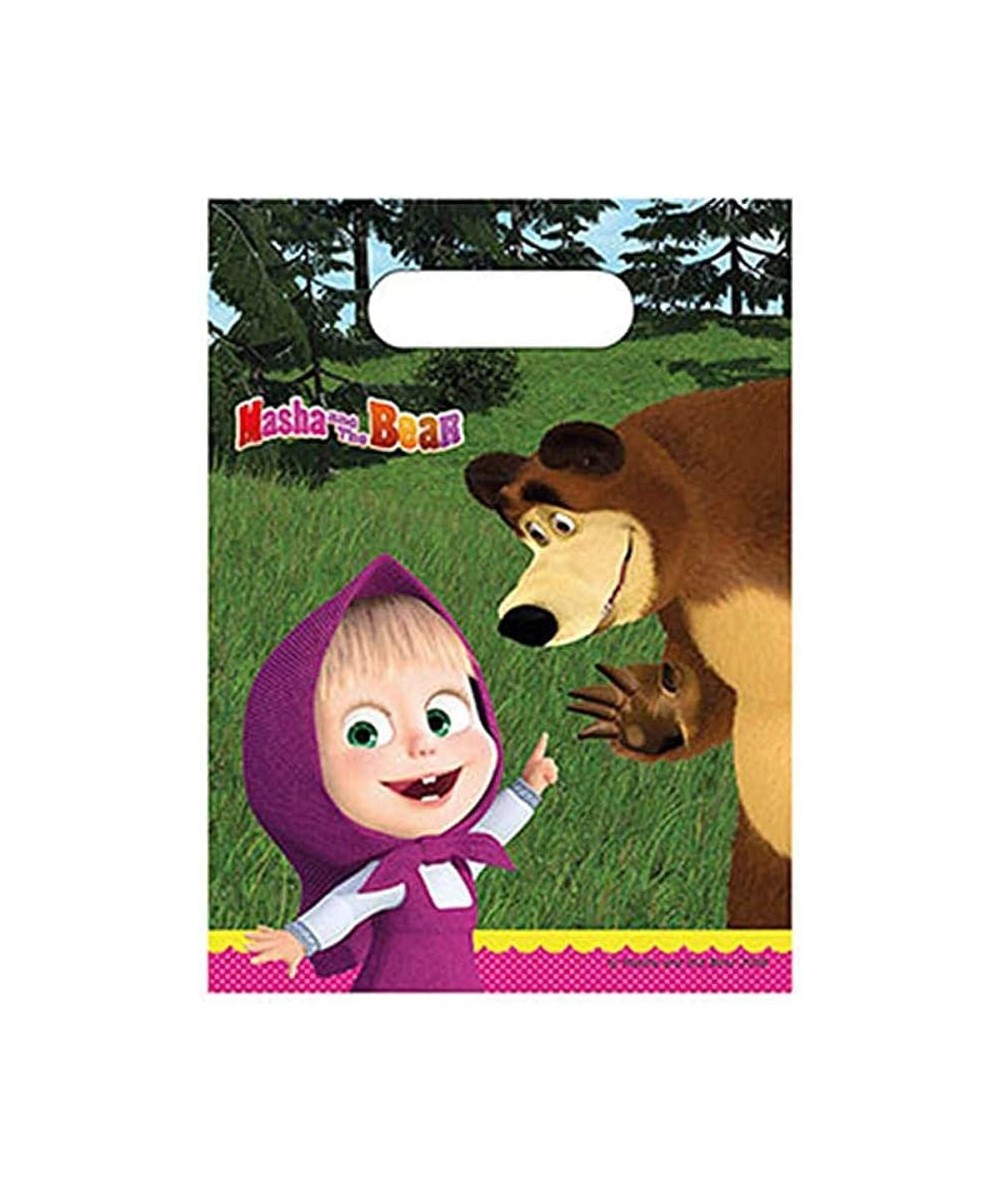 10116970 86643 Loot Bag Masha and Bear Multi-Coloured 5PR86643 $17.37 Plush Puppets