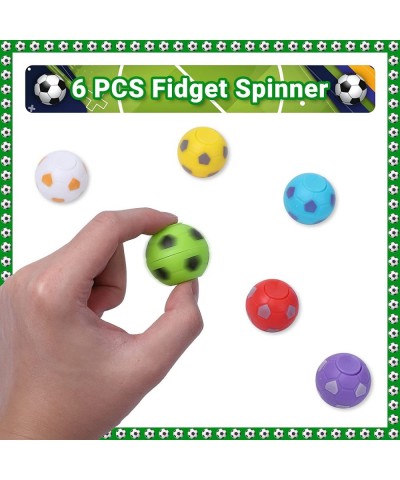 Soccer Party Favors Set 47 PCS Football Party Bag Fillers for Kids Party Favours Football Wristband Keychain Whistle Fidget S...