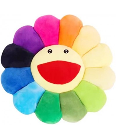 17" Sunflower Flower Plush Pillow Smile Face Cushion Colorful Home Bedroom Decor $29.17 Kids' Plush Toy Pillows