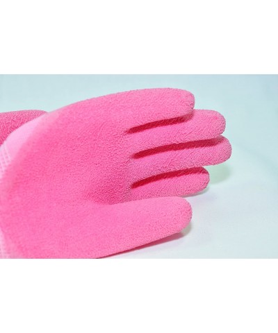 G & F Products 2040-2P Premium MicroFoam Texture Coated Kids Garden Gloves Kids Work Gloves Pink 1 Pair $11.30 Toy Gardening ...