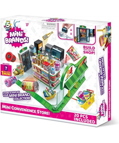 Mini Brands Mini Convenience Store Playset with 1 Exclusive Mini $59.23 Play Figure Playsets