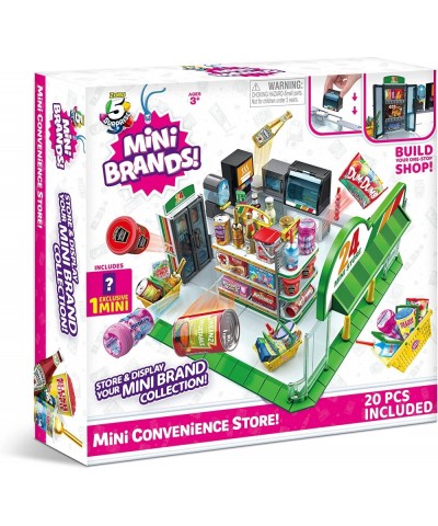 Mini Brands Mini Convenience Store Playset with 1 Exclusive Mini $59.23 Play Figure Playsets