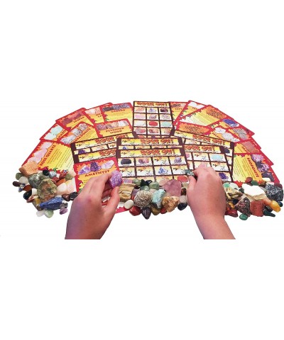 ROCK ON! Geology Game with Rock & Mineral Collection – Collect and Learn with STEM-based Educational Science Kit in Carrying ...