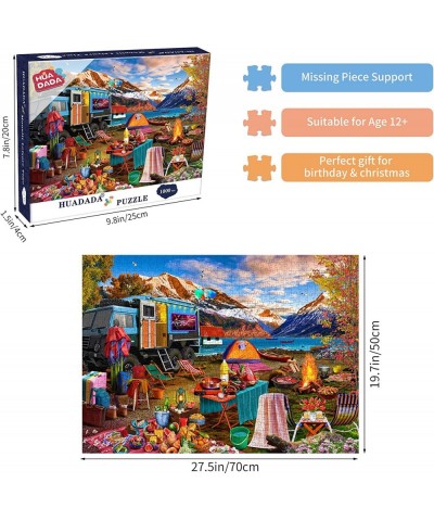 Jigsaw Puzzles for Adults 1000 Piece Puzzle for Adults 1000 Pieces Puzzle 1000 Pieces-Wilderness Tour $27.74 Jigsaw Puzzles