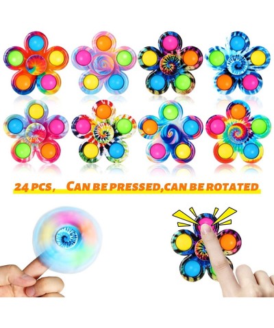 24 Pack Party Favors Fidget Spinners Goodie Bag Stuffers for Kids Birthday Valentines Day Gift for Classroom Box Prize Toys $...