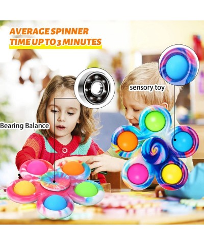 24 Pack Party Favors Fidget Spinners Goodie Bag Stuffers for Kids Birthday Valentines Day Gift for Classroom Box Prize Toys $...