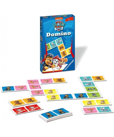 20845 Gift Game-20845-Paw Patrol Domino-The Famous Tile Game for Children from 3 Years Multicoloured $29.43 Domino & Tile Games