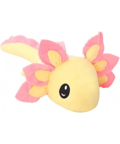 1 Pcs Kawaii Axolotl Plush Doll Toys Soft Animal Stuffed Pillow Doll Cute Soft Axolotl Gifts for Boys Girls (Yellow) $25.58 K...