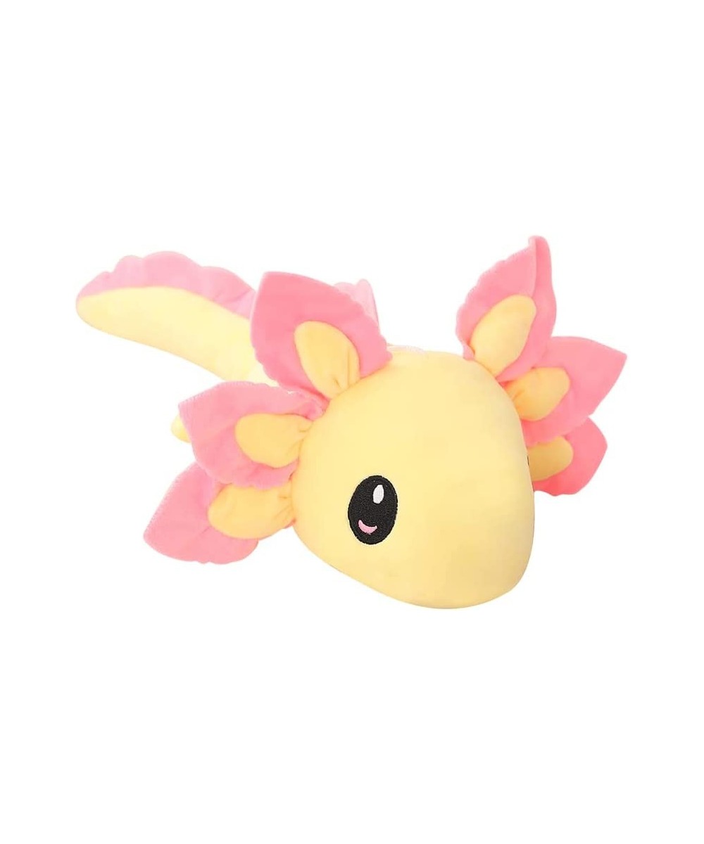 1 Pcs Kawaii Axolotl Plush Doll Toys Soft Animal Stuffed Pillow Doll Cute Soft Axolotl Gifts for Boys Girls (Yellow) $25.58 K...