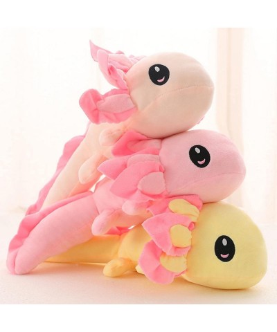 1 Pcs Kawaii Axolotl Plush Doll Toys Soft Animal Stuffed Pillow Doll Cute Soft Axolotl Gifts for Boys Girls (Yellow) $25.58 K...