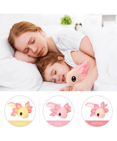 1 Pcs Kawaii Axolotl Plush Doll Toys Soft Animal Stuffed Pillow Doll Cute Soft Axolotl Gifts for Boys Girls (Yellow) $25.58 K...