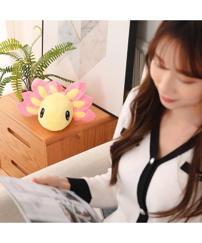 1 Pcs Kawaii Axolotl Plush Doll Toys Soft Animal Stuffed Pillow Doll Cute Soft Axolotl Gifts for Boys Girls (Yellow) $25.58 K...