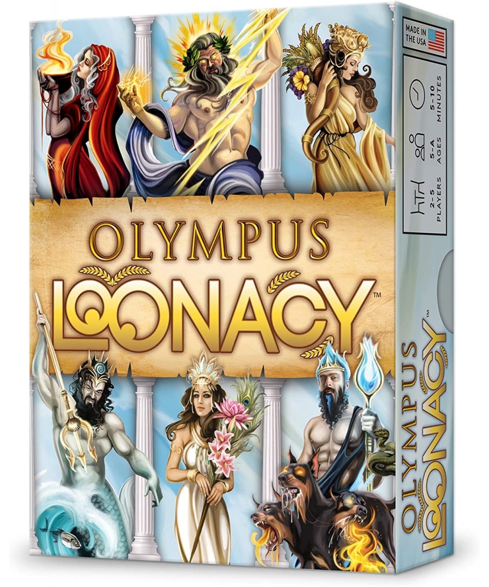 Olympus Loonacy Card Game - Greek Mythology Games for Family Night Super Fun Adults Teen Kids Families 2-5 Player Ages 5 Year...