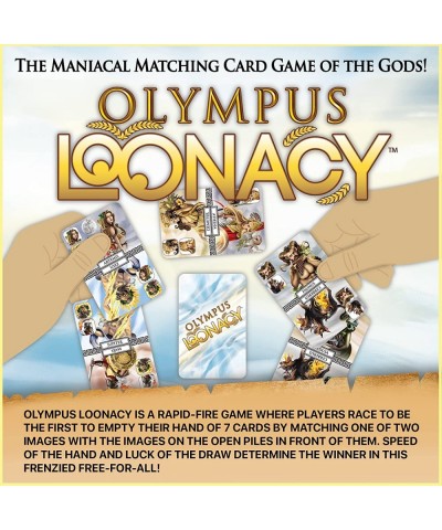 Olympus Loonacy Card Game - Greek Mythology Games for Family Night Super Fun Adults Teen Kids Families 2-5 Player Ages 5 Year...