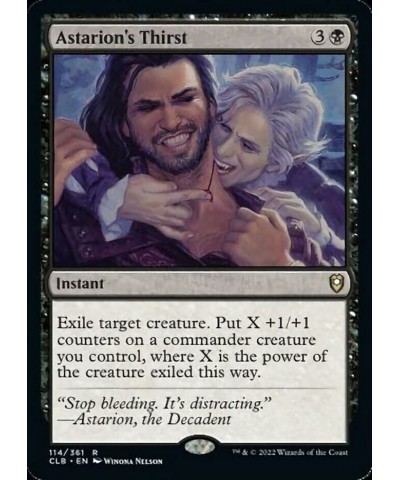 Magic: the Gathering - Astarion's Thirst (114) - Battle for Baldur's Gate $11.15 Trading Cards & Accessories