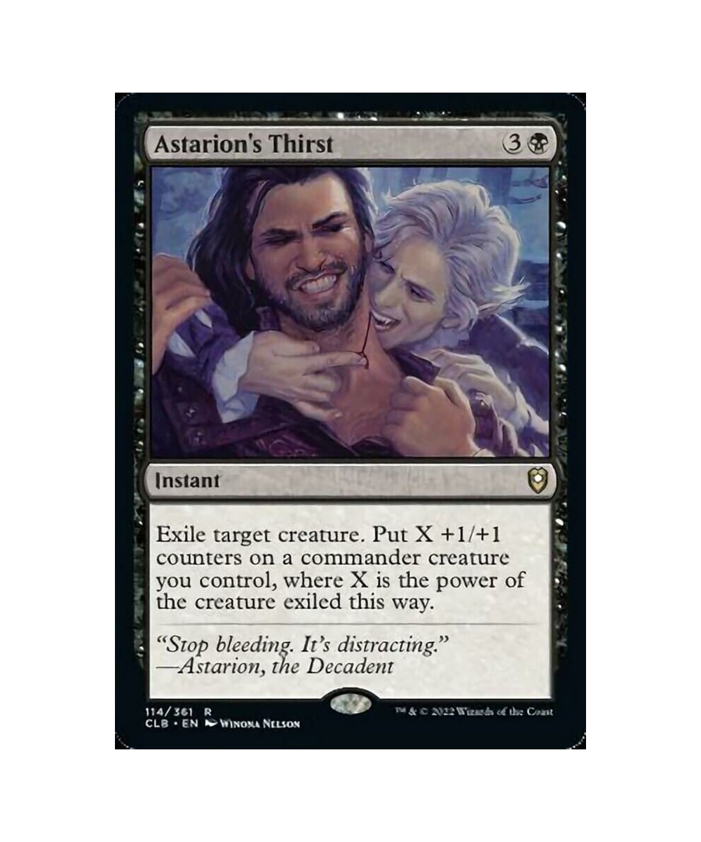 Magic: the Gathering - Astarion's Thirst (114) - Battle for Baldur's Gate $11.15 Trading Cards & Accessories