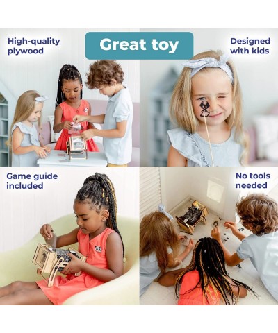 Toy Story Projector STEM Building Model Toy Kit for Kids - 3D DIY Mechanical Engineering Project for Children Ages 6-9 - Prem...