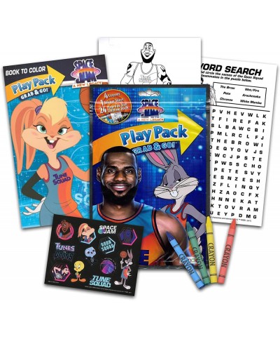 Space Jam Tune Squad Birthday Party Favors and Supplies Bundle for Kids ~ 6 Space Jam Looney Tunes Activity Play Packs for Bo...