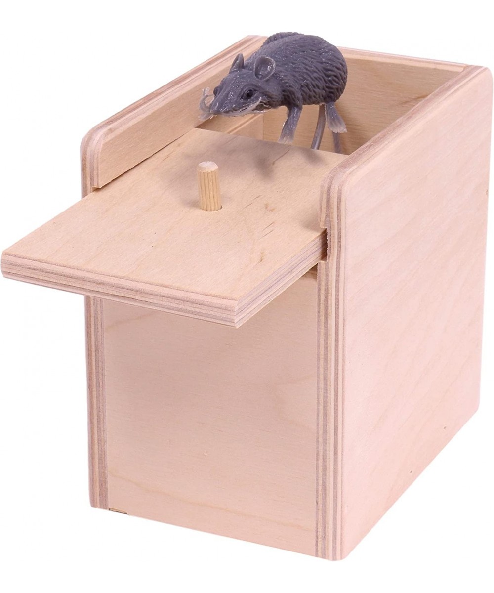 Amish-Made Wooden Surprise Mouse Prank Box Toy $49.47 Gags & Practical Joke Toys