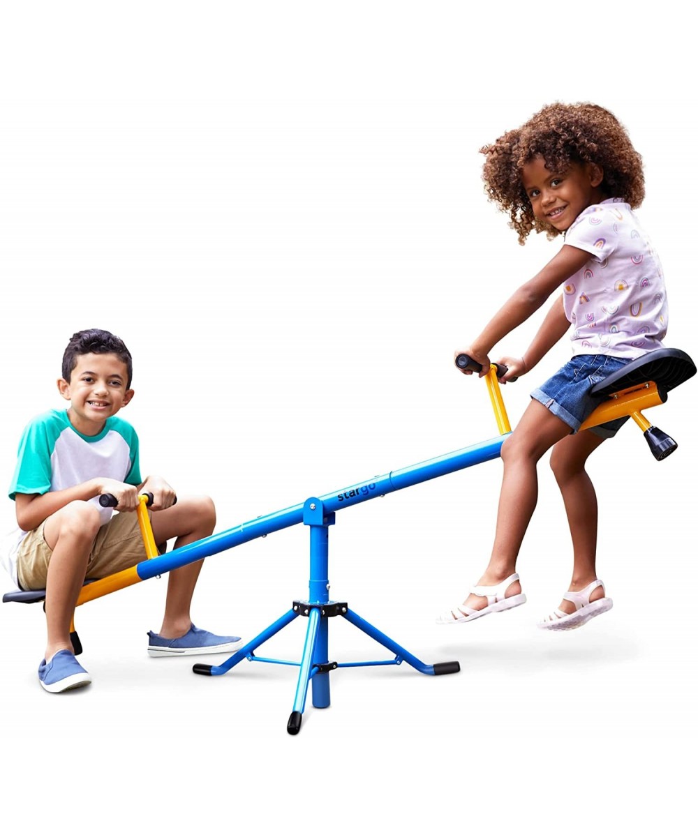 360 Swivel Spinning Seesaw for Kids Teeter Totter with Adjustable Frame 46-70” Indoor or Outdoor Playground Equipment $132.48...